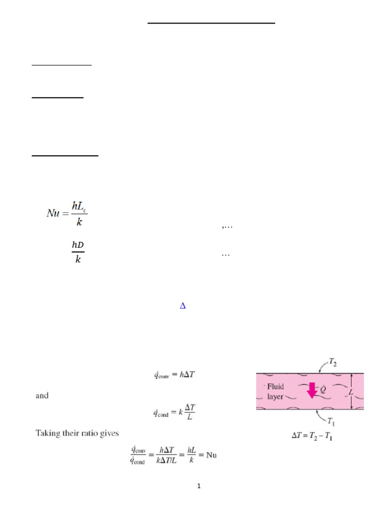 Dimensionless Analysis in Heat Transfer | PDF | Fluid Dynamics ...