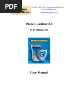 Phone Guardian v 3 0 User Manual