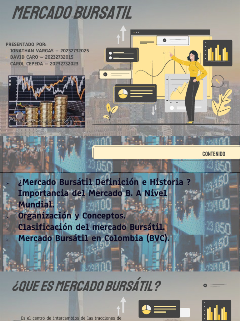 Mercado Bursátil | PDF | Bolsa | Valores de renta variable