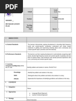 Grade 1 Problem-Solution Lesson Plan | PDF | Lesson Plan | Learning