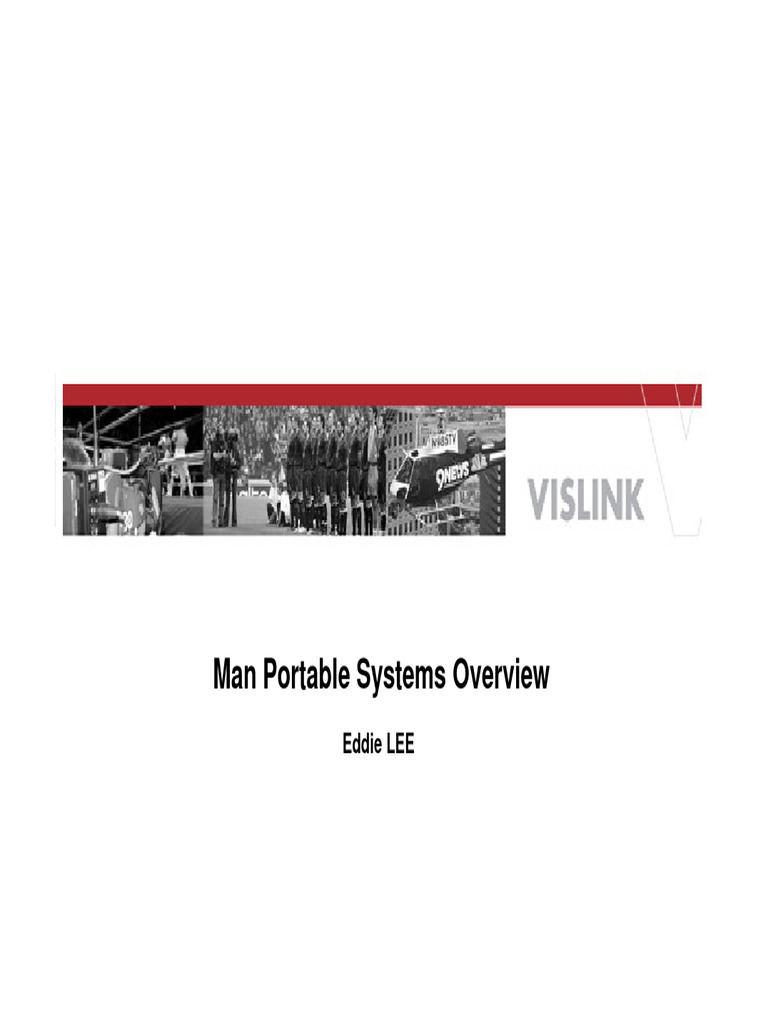 Vislink Man-Portable MSAT v1 | PDF | Information And Communications ...