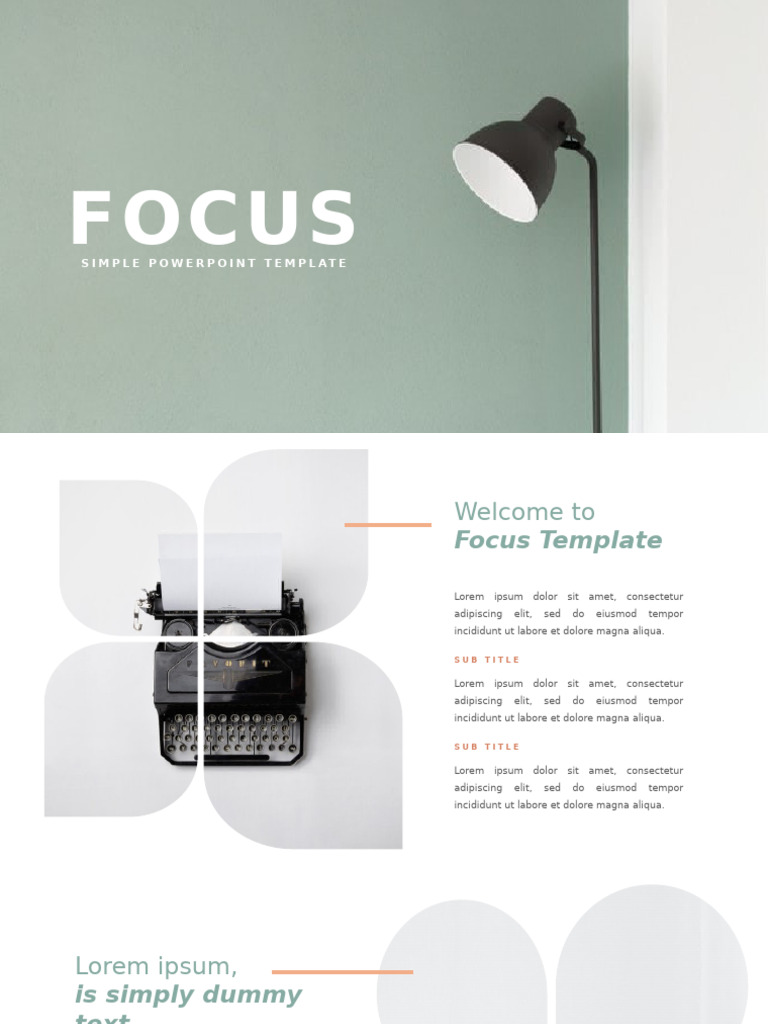 Simple PowerPoint Template Guide | PDF