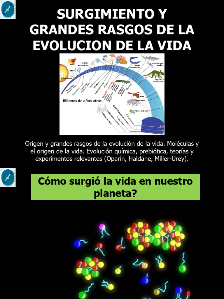 Origen y Evolución de la Vida Terrestre | PDF | Rna | Abiogénesis