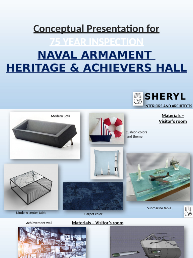 Naval Armament Heritage Hall Design | PDF | Ships | Warships