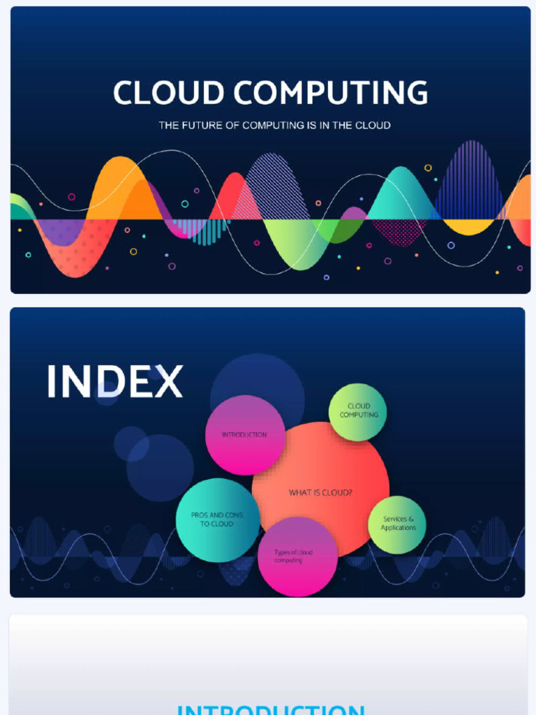 Cloud Computing Presentation | PDF