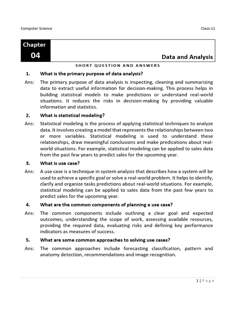 Data Analysis and Statistical Modeling Guide | PDF | Dependent And ...