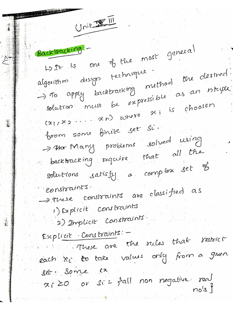 Unit 3 DAA | PDF