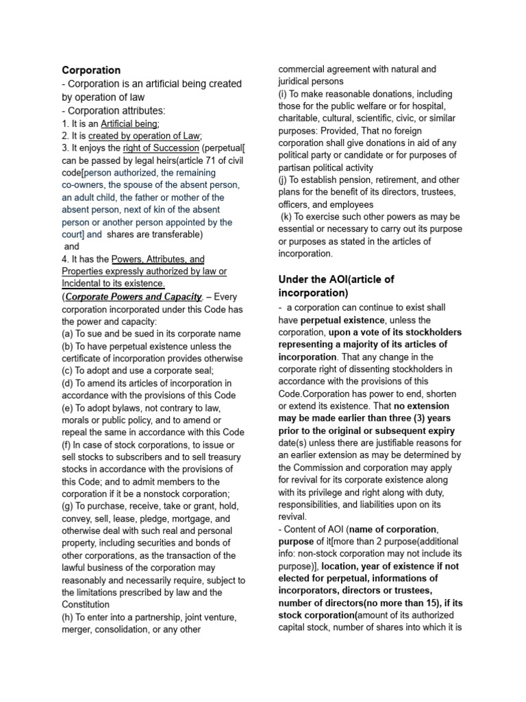 Understanding Corporate Law and AML Regulations | PDF | Legal Liability ...
