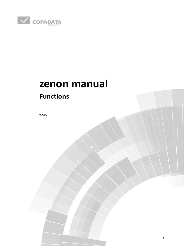 Zenon Functions Overview Guide | PDF | Computer File | Visual Basic For ...