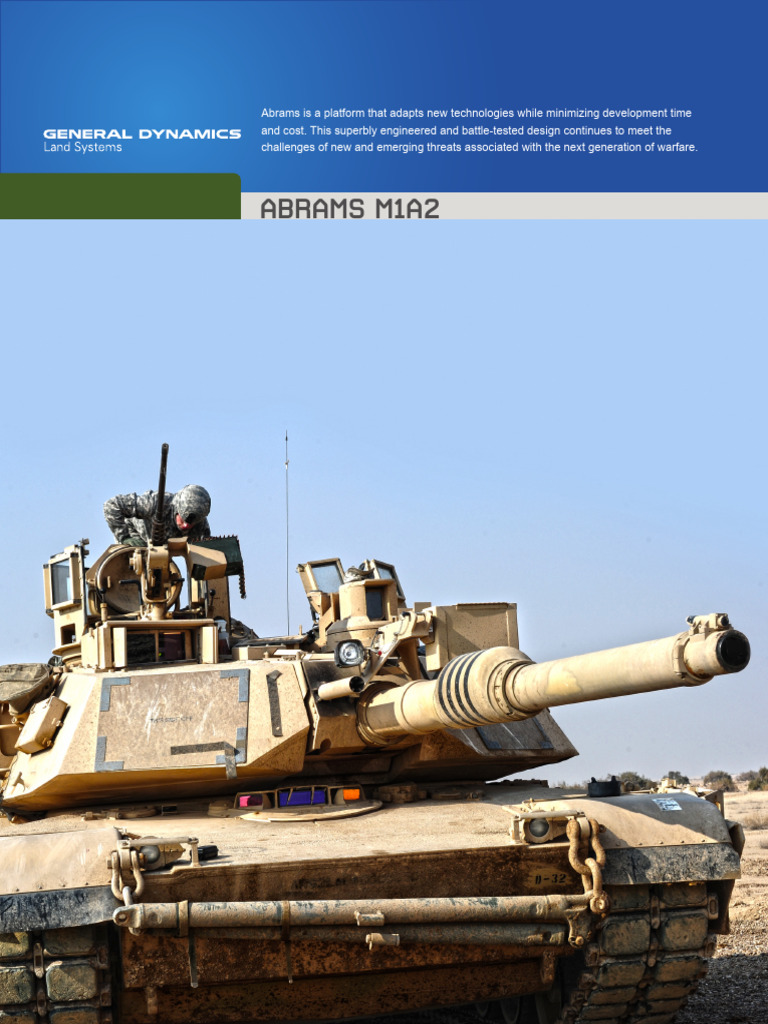 M1A2 | PDF | Armoured Fighting Vehicles | Military Vehicles