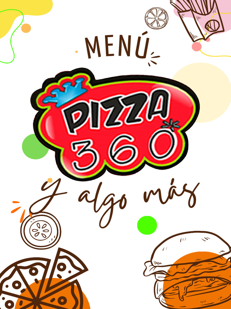 Menú Pizza 360 Actu | PDF | Parilla | Alimentos
