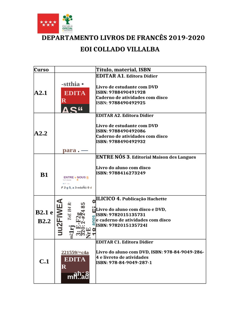Livros Francês Curso A2 1 Pdf