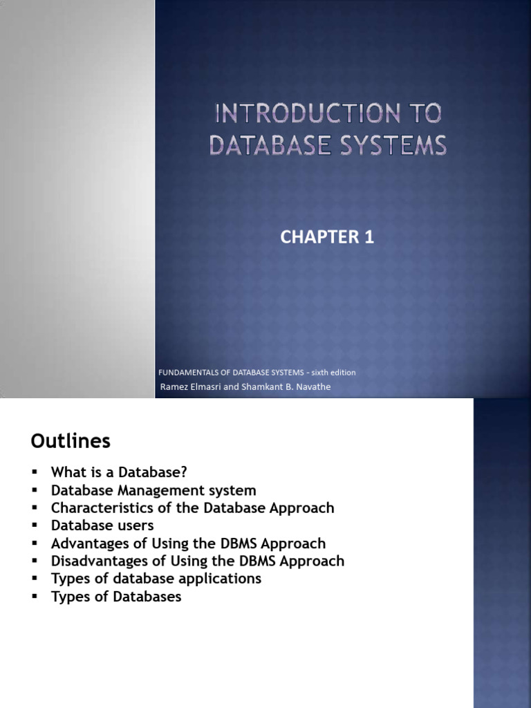Dataabse Ch1 PDB 2024 | PDF | Databases | Relational Database