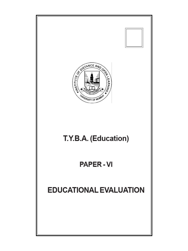 Paper 6 TY Edu Edu Eval E | PDF | Cognition | Cognitive Science