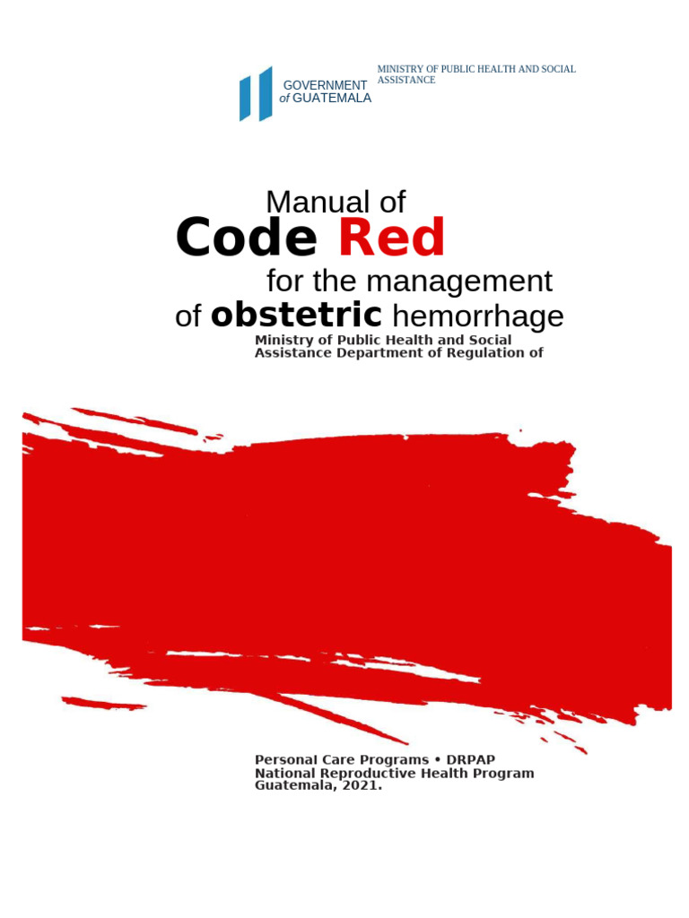 Red Code Manual | PDF | Shock (Circulatory) | Blood Pressure