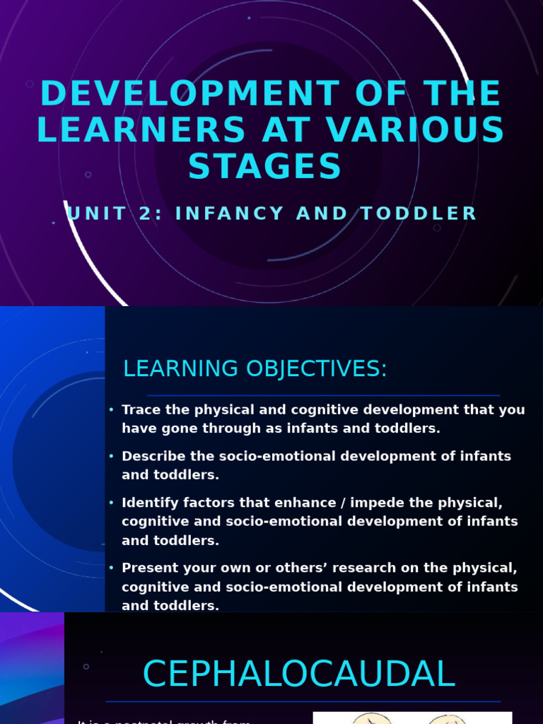 Infant and Toddler Development Stages | PDF | Neuron | Infants