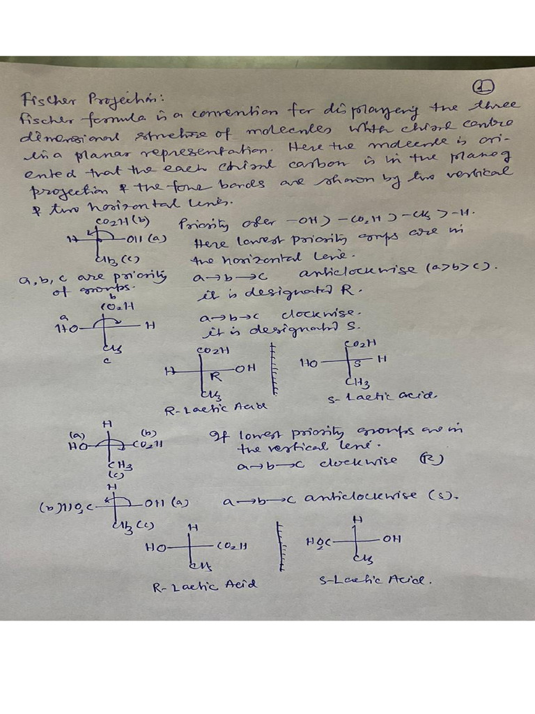 D-L and R-S Nomenclature | PDF