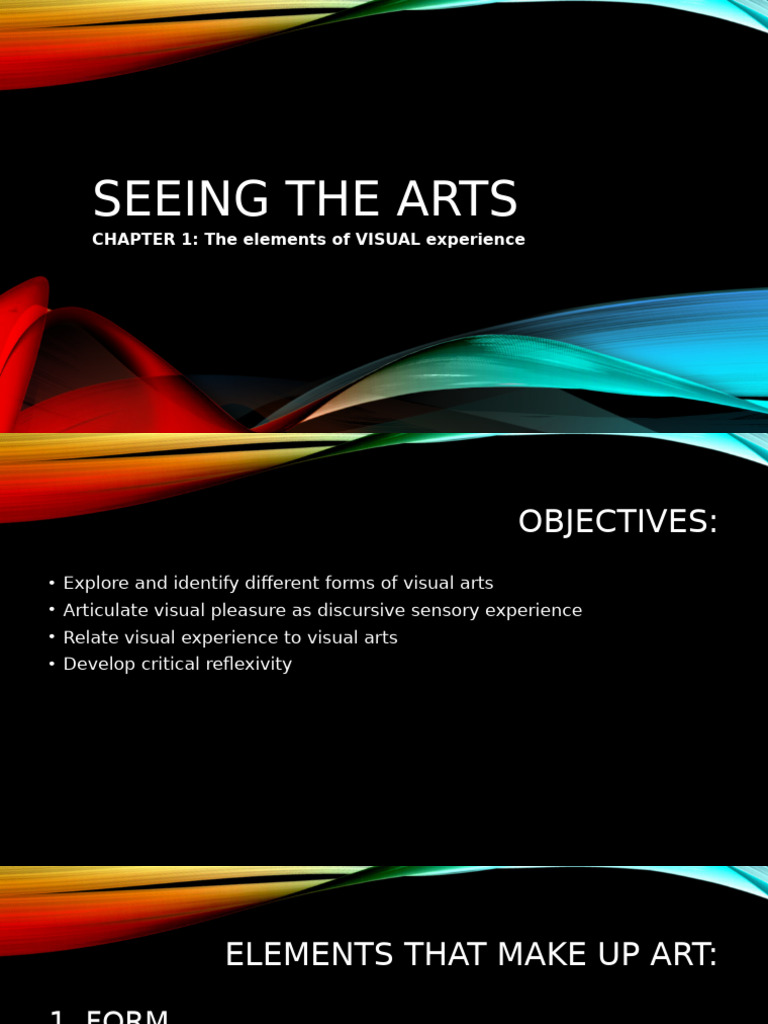Elements of Visual Arts Explained | PDF | Color | Experience