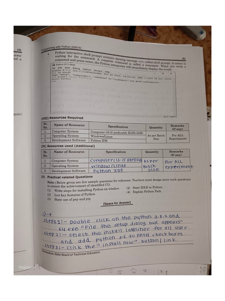 1 To 9 Practical (Python) | PDF
