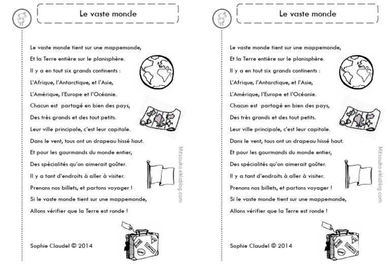 Poésie sur le vaste monde de Claudel PDF — free download