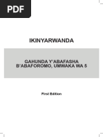 Ikinyarwanda P4 | PDF | Languages Of Africa | Linguistics