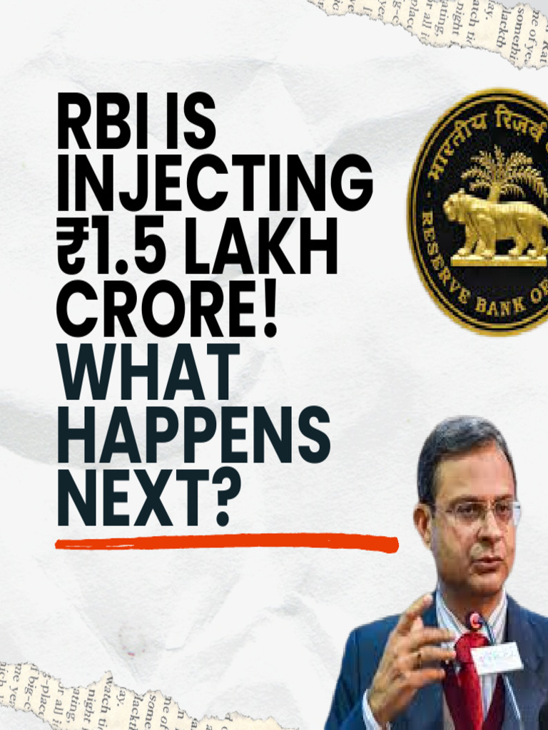 RBI's ₹1.5 Lakh Crore Injection Explained | PDF