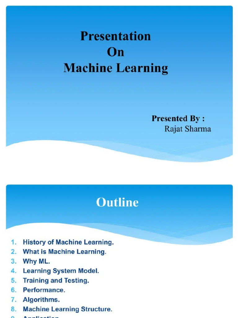 Machine Learning PPT - 20250128 - 002752 | PDF