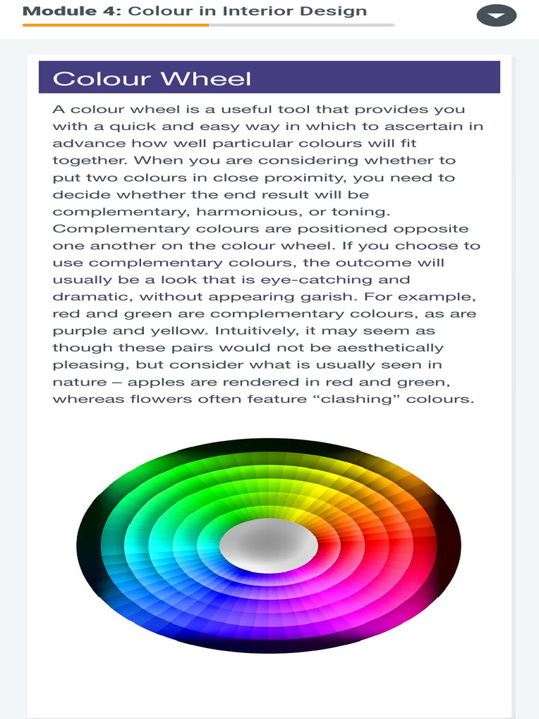 Colour in Interior Design, Colour Part 2, Alison 2 | PDF | Mobile Software