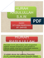 Hijrah Rasulullah S.A.W.