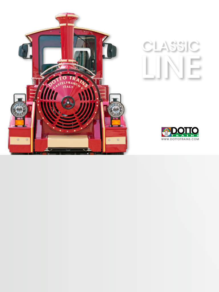 Dotto Trains: Eco-Friendly Tourist Locomotives | PDF | Four Wheel Drive ...