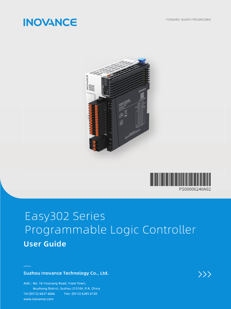 Inovance Easy302 PLC Installation Guide | PDF | Electrical Wiring ...