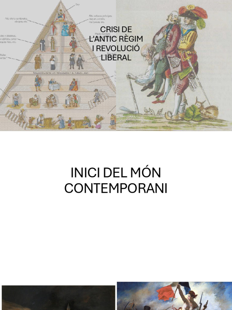 Tema 1 Crisi Antic Règim-3 | PDF