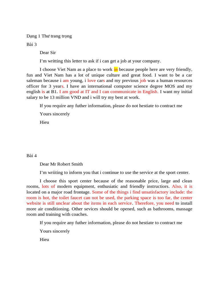Formal Letter Writing Examples | PDF | Reason | Human Overpopulation