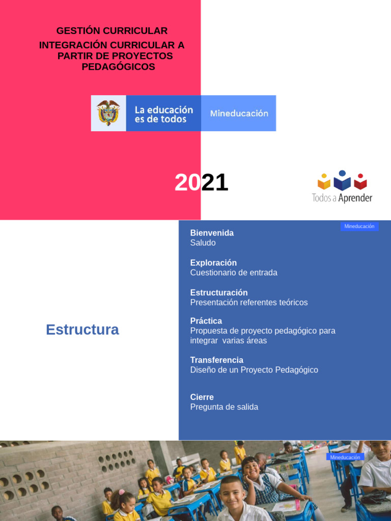 5.PPT Gestión Del Curriculo | PDF | Plan de estudios | Aprendizaje