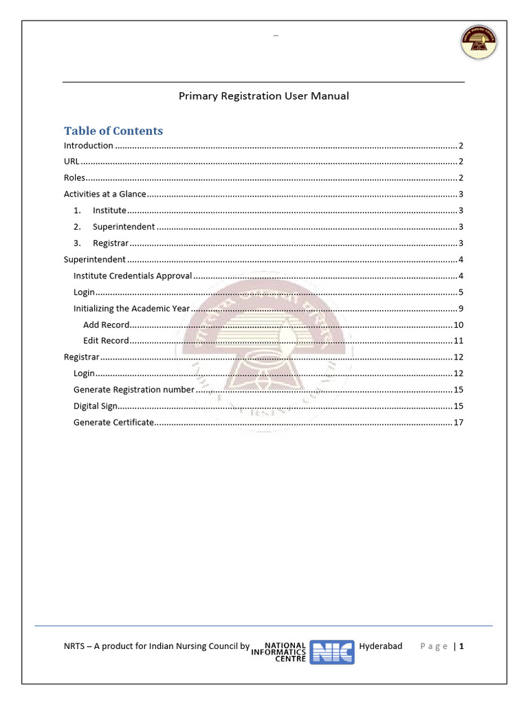 NRTS Primary Registration User Guide | PDF | Domain Name Registrar ...