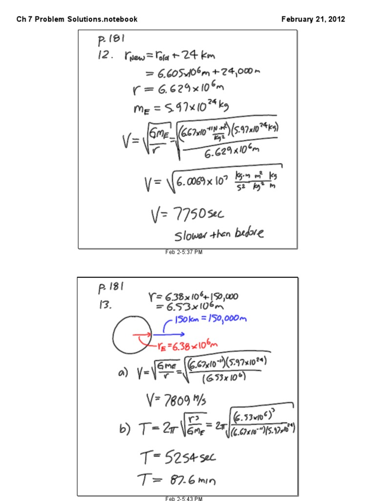 CH 7 Homework February 21 | PDF
