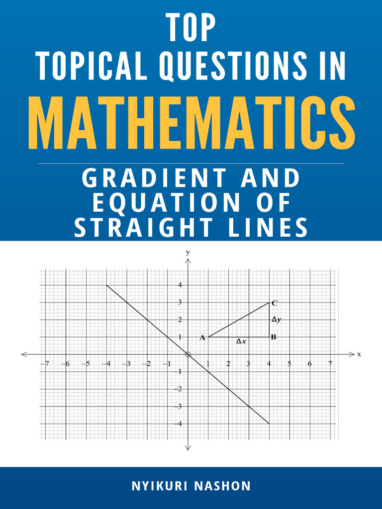 Gradient and Line Equations Guide | PDF | Line (Geometry) | Perpendicular