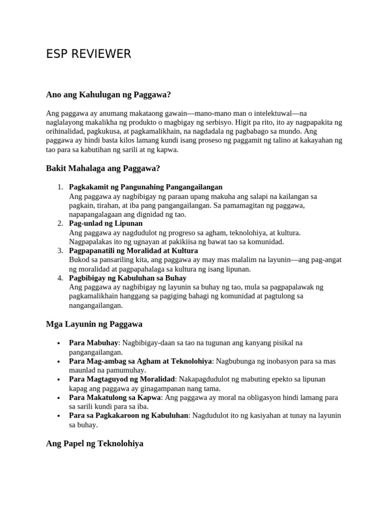 Esp Reviewer | PDF