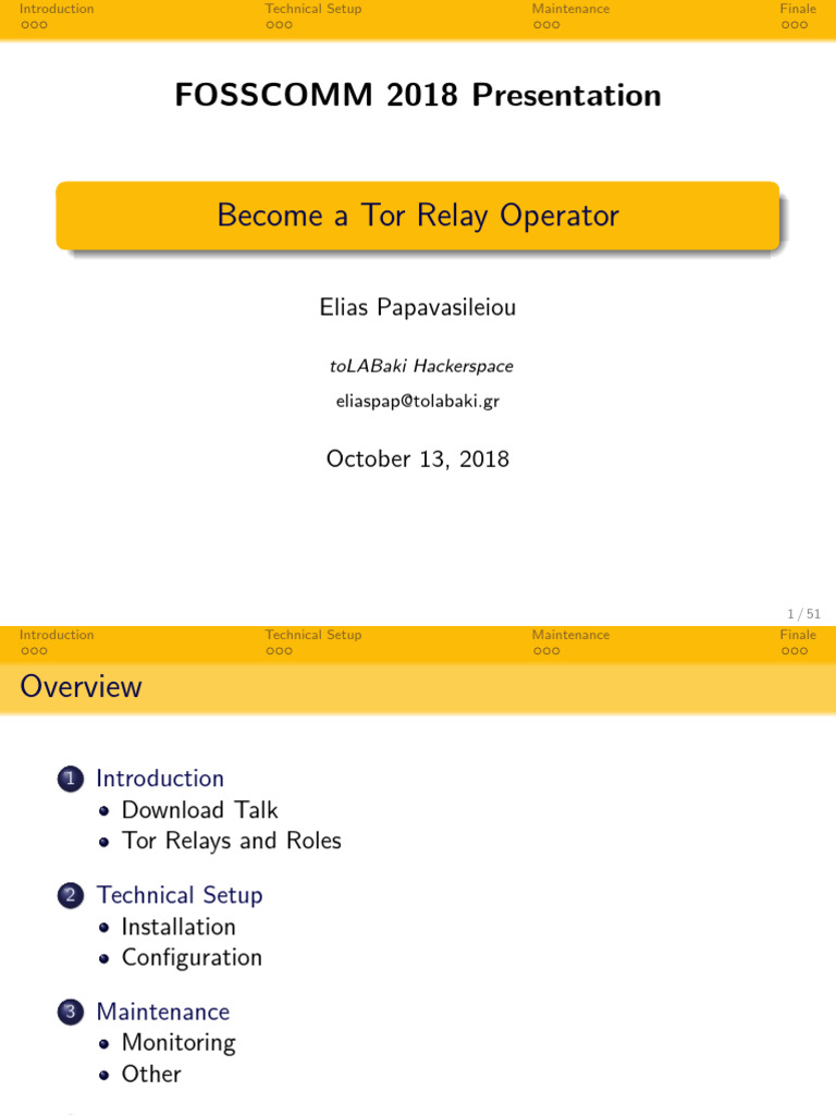 Tor Workshop | PDF | Software | Cyberspace