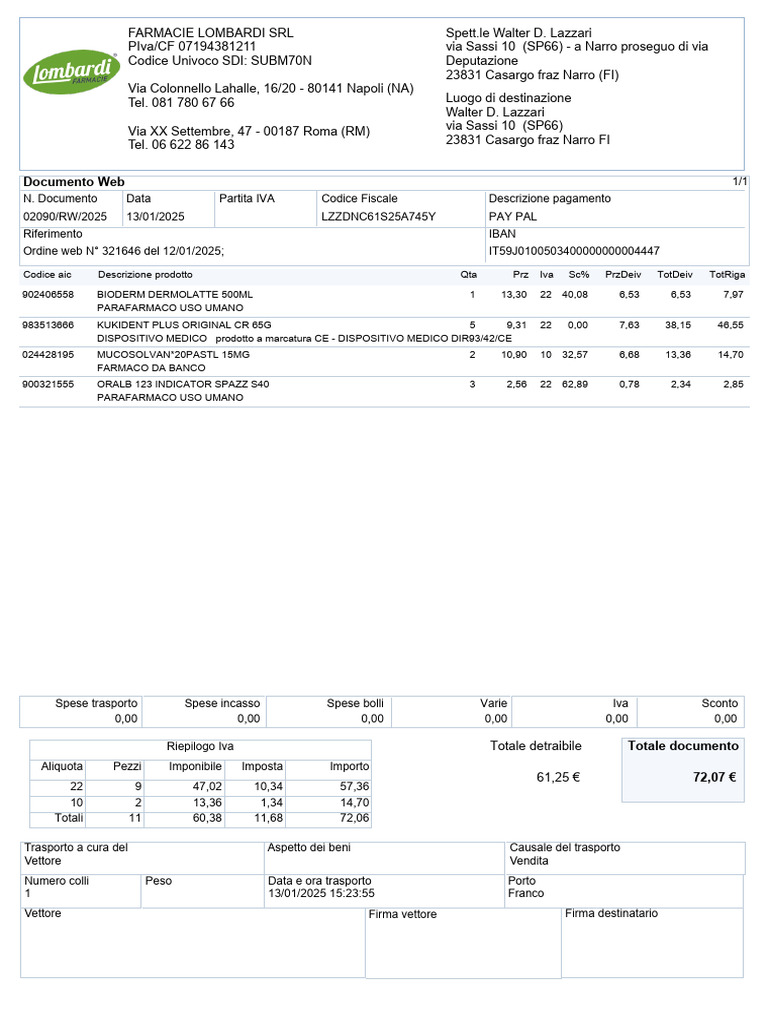 Invoice | PDF