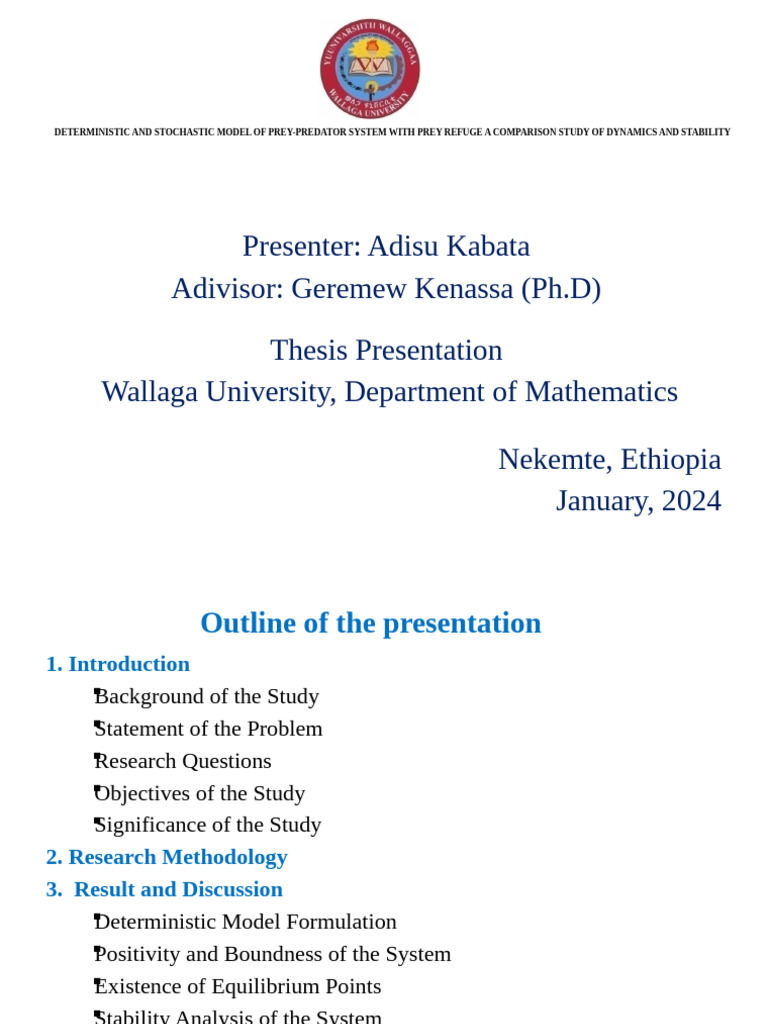 Msc Thesis | PDF | Stability Theory | Mathematics