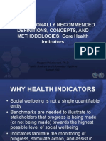 Core Health Indicators