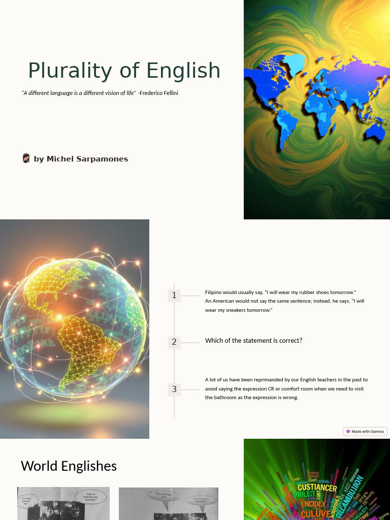 Understanding World Englishes Dynamics | PDF | English Language | Human ...
