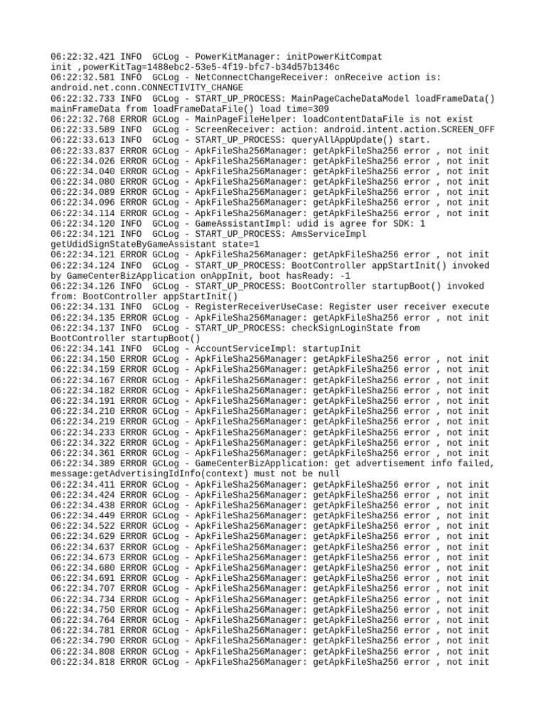 PowerKitManager Log Analysis Errors | PDF | Computer Science | Computing