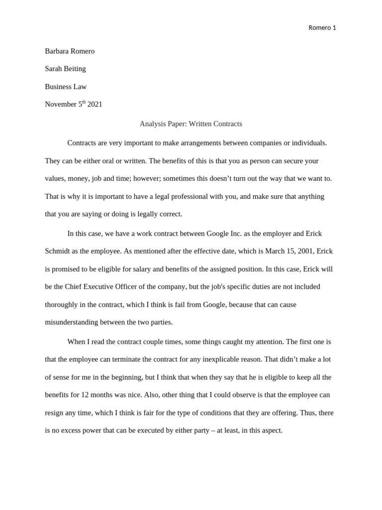 Business Law Paper | PDF | Employment | Justice