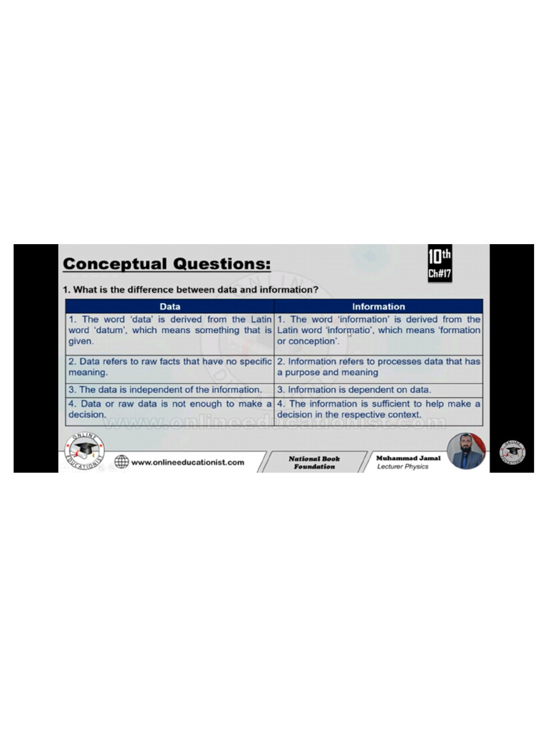 10th Physics Chapter 17 Conceptual Questions | PDF