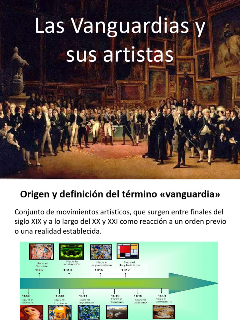 Las Vanguardias y Sus Artistas | PDF