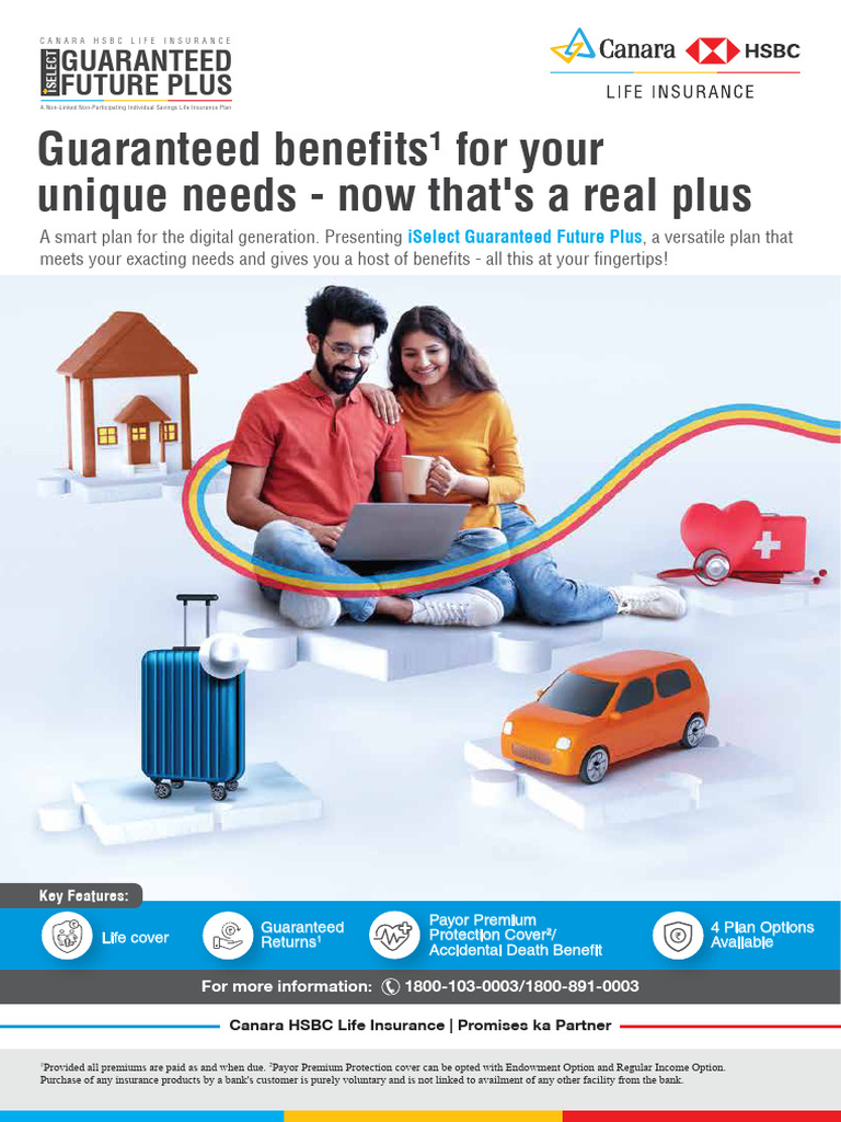 iSelect Guaranteed Future Plus Plan | PDF | Insurance | Life Insurance