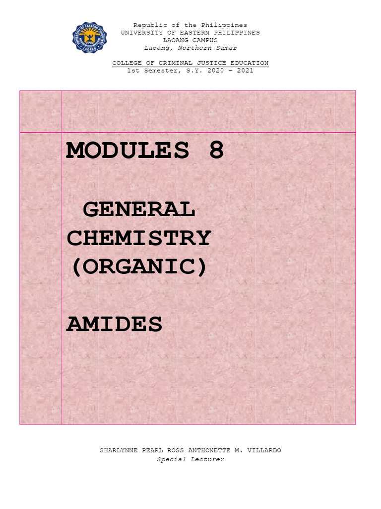 Understanding Amides in Organic Chemistry | PDF | Amide | Amine