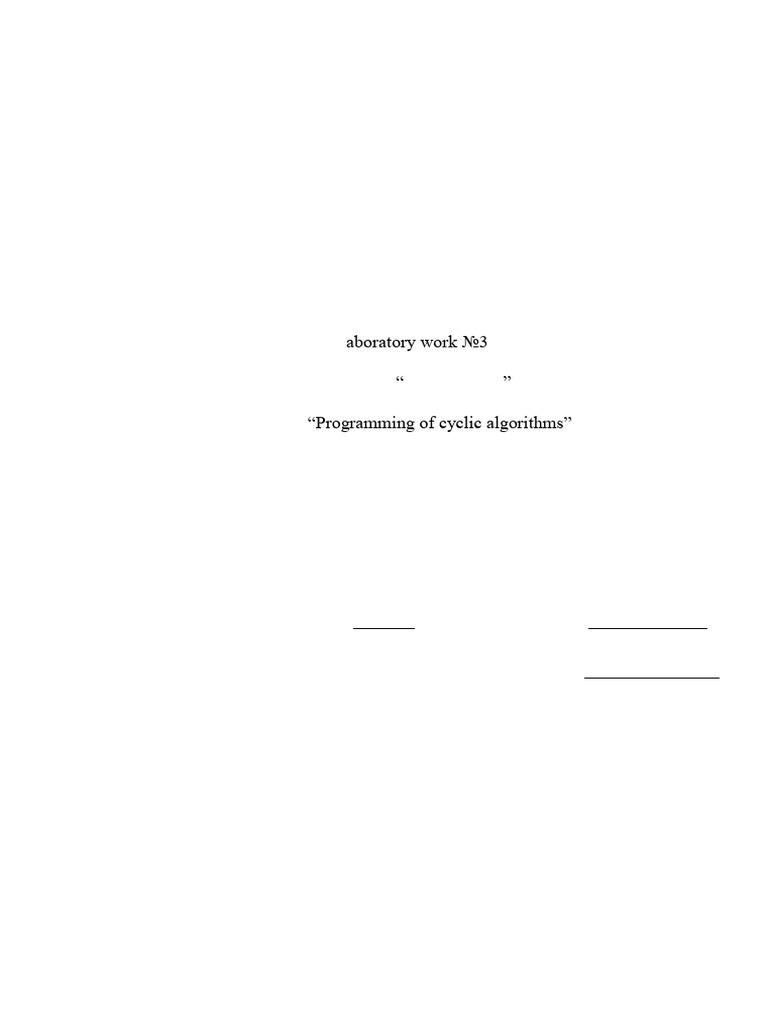 Lab Work 3 | PDF | Integer (Computer Science) | Function (Mathematics)